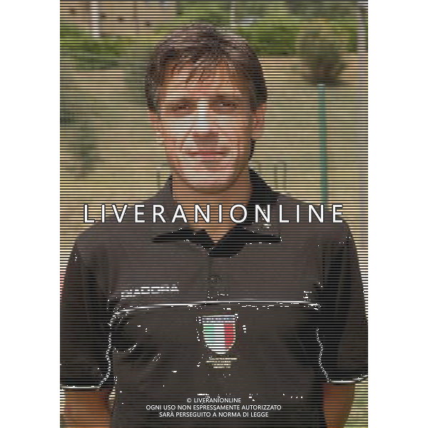 Sportilia Agosto 2004 Ritiro Arbitri serie A - B nella foto: arbitro Messina Domenico ph simone rosa/agenzia aldo liverani