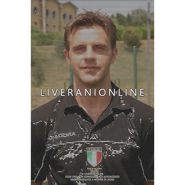 Sportilia Agosto 2004 Ritiro Arbitri serie A - B nella foto: arbitro Rizzoli Nicola ph simone rosa/agenzia aldo liverani