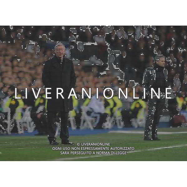 Sir Alex Ferguson Manager Manchester United 2012/13 Real Madrid Vs Manchester United (1-1) 13/02/13 The Champions League Photo: Robin Parker Fotosports International AG ALDO LIVERANI S A S ONLY ITALY