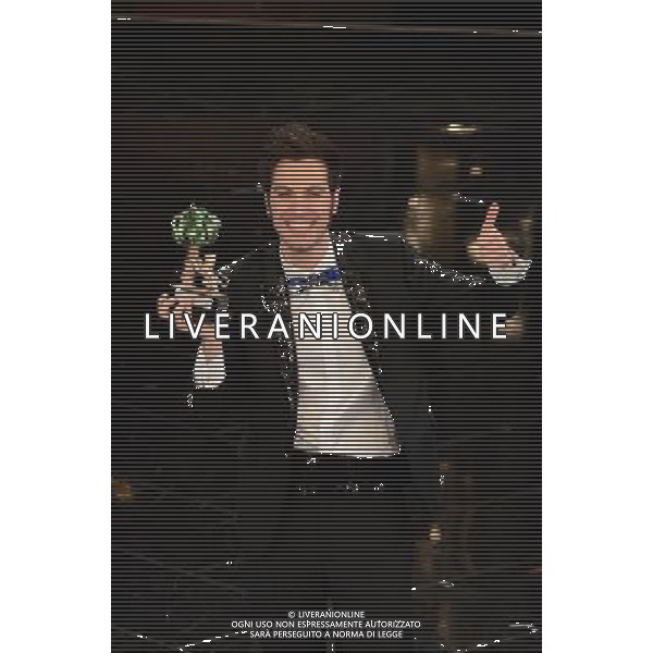 63mo Festival della canzone italiana di SanRemo Quarta Serata 15 febbraio 2013 nella foto Antonio Maggio vincitore giovani ©/AGENZIA ALDO LIVERANI SAS