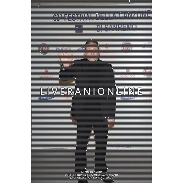 63mo Festival della canzone italiana di SanRemo 16 febbraio 2013 nella foto Duccio Forzano regista ©/AGENZIA ALDO LIVERANI SAS