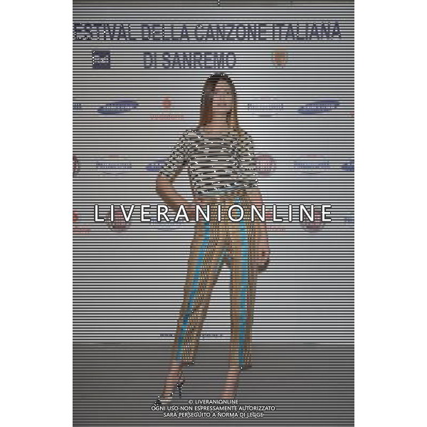 63mo Festival della canzone italiana di SanRemo 16 febbraio 2013 nella foto Bianca Balti ©/AGENZIA ALDO LIVERANI SAS