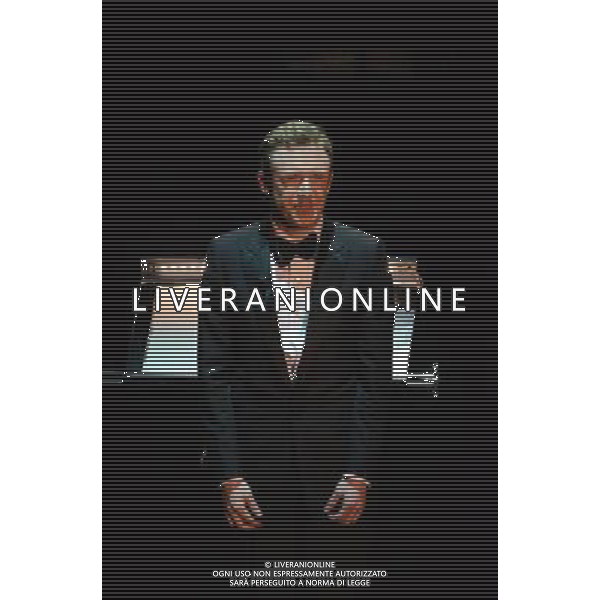 63mo Festival della canzone italiana di SanRemo Quinta Serata Finale 16 febbraio 2013 nella foto Daniel Harding direttore D\'orchestra ©/AGENZIA ALDO LIVERANI SAS