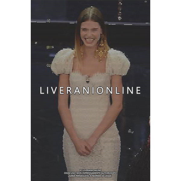 63mo Festival della canzone italiana di SanRemo Quinta Serata Finale 16 febbraio 2013 nella foto Bianca Balti ©/AGENZIA ALDO LIVERANI SAS