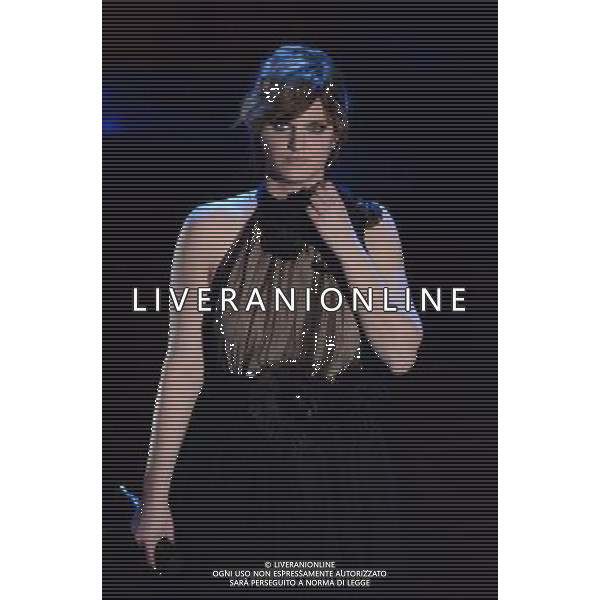 63mo Festival della canzone italiana di SanRemo Quinta Serata Finale 16 febbraio 2013 nella foto Chiara ©/AGENZIA ALDO LIVERANI SAS