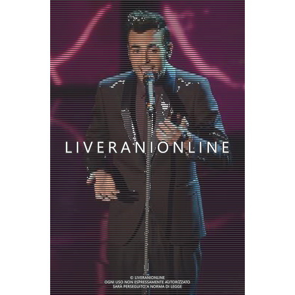 63mo Festival della canzone italiana di SanRemo Quinta Serata Finale 16 febbraio 2013 nella foto Marco mengoni ©/AGENZIA ALDO LIVERANI SAS