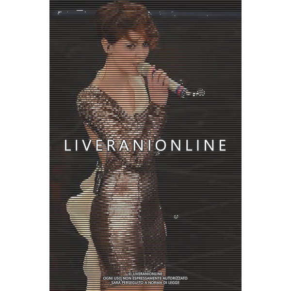 63mo Festival della canzone italiana di SanRemo Quinta Serata Finale 16 febbraio 2013 nella foto Simona Molinari ©/AGENZIA ALDO LIVERANI SAS