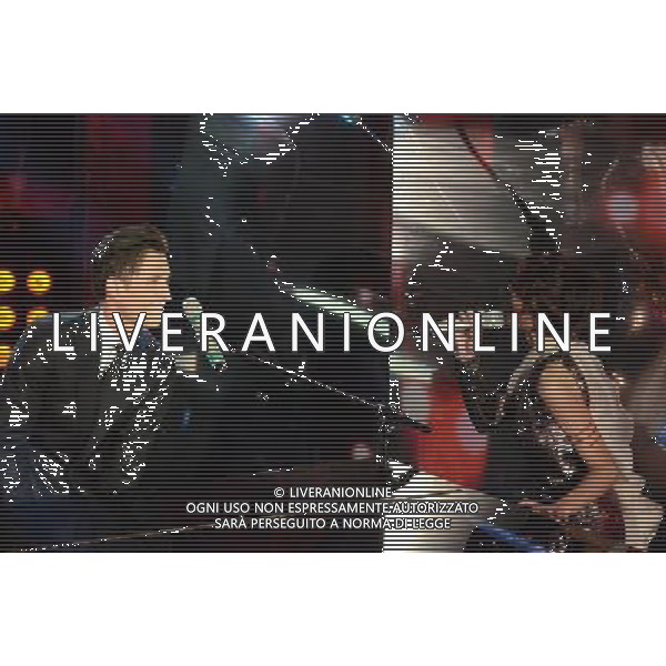 63mo Festival della canzone italiana di SanRemo Quinta Serata Finale 16 febbraio 2013 nella foto Simona Molinari e Peter Cincotti ©/AGENZIA ALDO LIVERANI SAS