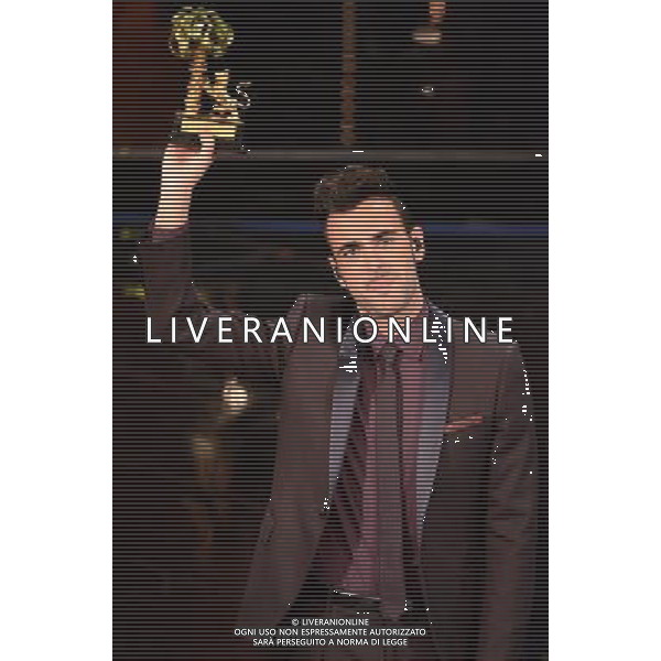 63mo Festival della canzone italiana di SanRemo Quinta Serata Finale 16 febbraio 2013 nella foto il vincitore Marco Mengoni ©/AGENZIA ALDO LIVERANI SAS