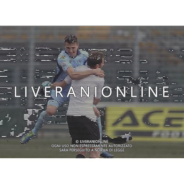 BERGAMO 17 FEBBRAIO 2013,nella foto MICHAEL GIRASOLE E DANIEL OFFREDI ,ph.francesco moro/Aldo Liverani ALBINOLEFFE - CARPI PRIMA DIVISIONE 17 FEBBRAIO 2013 ©/AGENZIA ALDO LIVERANI SAS