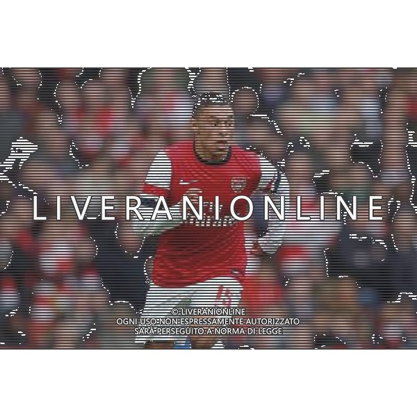 Arsenal\'s Alex Oxlade-Chamberlain - Credit - CameraSport - Karyn Haddon - Football - FA Challenge Cup Fifth Round - Arsenal v Blackburn Rovers - Saturday 16th February 2013 - Emirates stadium - London © CameraSport - 43 Linden Ave. Countesthorpe. Leicester. England. LE8 5PG - Tel: +44 (0) 116 277 4147 - admin@camerasport.com - www.camerasport.com AG ALDO LIVERANI S A S ONLY ITALY