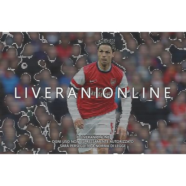 Arsenal\'s Mikel Arteta - Credit - CameraSport - Karyn Haddon - Football - FA Challenge Cup Fifth Round - Arsenal v Blackburn Rovers - Saturday 16th February 2013 - Emirates stadium - London © CameraSport - 43 Linden Ave. Countesthorpe. Leicester. England. LE8 5PG - Tel: +44 (0) 116 277 4147 - admin@camerasport.com - www.camerasport.com AG ALDO LIVERANI S A S ONLY ITALY