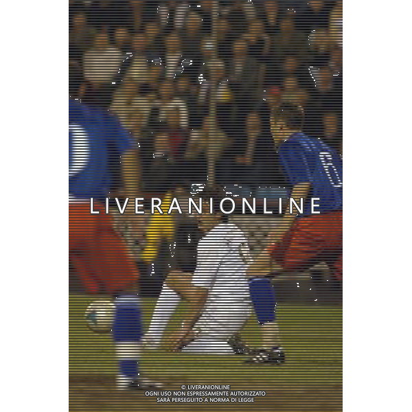 Chisinau (Moldova), 08 / 09 / 2004 Moldova -Italia Qualificazioni Mondiali 2006 Nella foto: Gilardino Alberto ph. Nicolo Zangirolami / Agenzia Aldo Liverani 