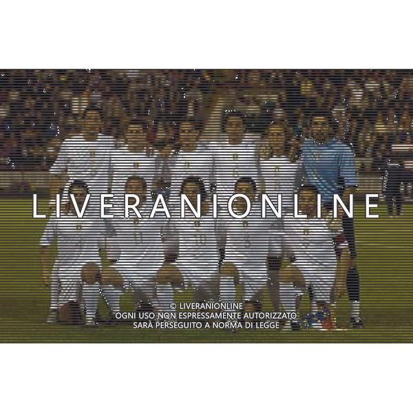 Chisinau (Moldova), 08 / 09 / 2004 Moldova -Italia Qualificazioni Mondiali 2006 Nella foto: Italia formazione ph. Nicolo Zangirolami / Agenzia Aldo Liverani 