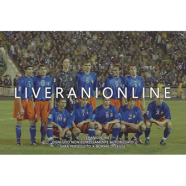 Chisinau (Moldova), 08 / 09 / 2004 Moldova -Italia Qualificazioni Mondiali 2006 Nella foto: nazionale Moldavia ph. Nicolo Zangirolami / Agenzia Aldo Liverani 