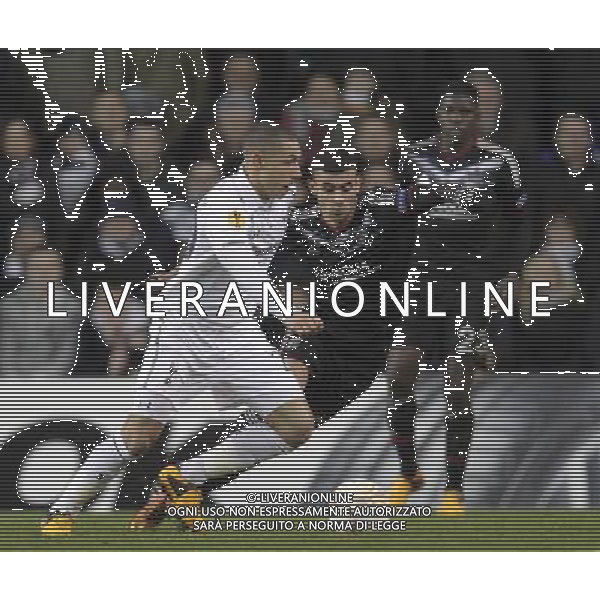 Tottenham Hotspur\'s Jake Livermore in action during todays match. Spurs beat Lyon 2:1 Tottenham Hotspur 14/02/13 Tottenham Hotspur V Olympique Lyonnais 14/02/13 UEFA Europa League Photo: Richard Washbrooke Fotosports International AG ALDO LIVERANI S A S ONLY ITALY