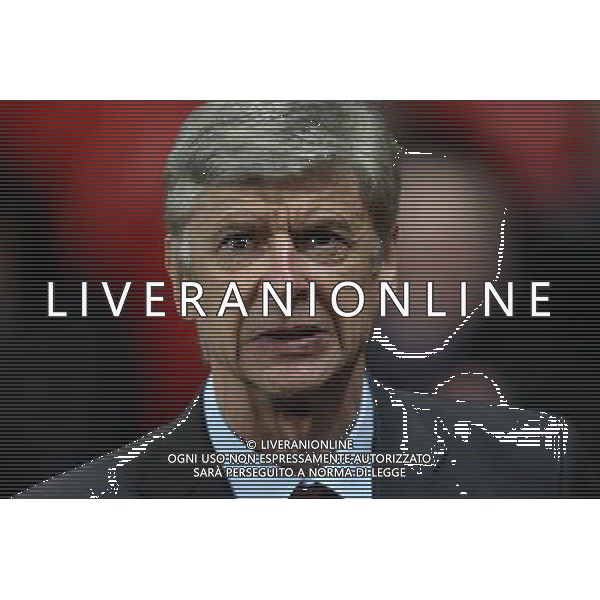 Arsenal\'s Manager Arsene Wenger - Credit - CameraSport - KARYN HADDON - Football - UEFA Champions League Round of 16 First Leg - Arsenal v Bayern Munich - Tuesday 19th February 2013 - Emirates Stadium - London © CameraSport - 43 Linden Ave. Countesthorpe. Leicester. England. LE8 5PG - Tel: +44 (0) 116 277 4147 - admin@camerasport.com - www.camerasport.com AG ALDO LIVERANI S A S ONLY ITALY