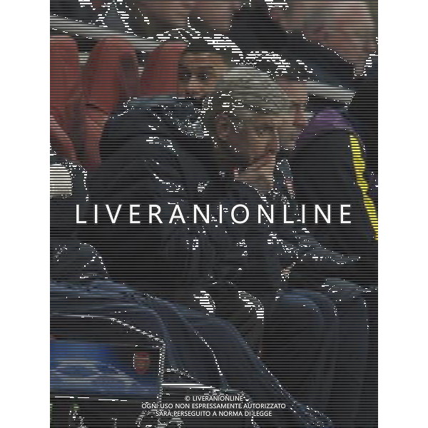 Emirates Stadium Arsenal v Bayern Munich (1-3) Champions League first Knockout Round 19/02/13 Disappointment for Arsenal manager as Bayern Munich win convincingly Photo: Roger Parker Fotosports International AG ALDO LIVERANI S A S ONLY ITALY