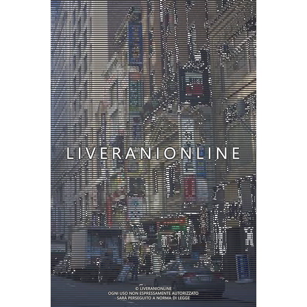 Bustling activity in the Koreatown or Little Korea neighborhood in Midtown Manhattan in New York on Monday, February 18, 2013. (å Richard B. Levine) ©photoshot/AGENZIA ALDO LIVERANI SAS - ITALY ONLY - Veduta della citta\' di New York