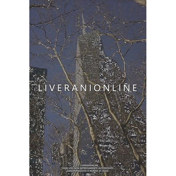 The Bank of America Tower, One Bryant Park in New York on Monday, February 18, 2013. (å Richard B. Levine) ©photoshot/AGENZIA ALDO LIVERANI SAS - ITALY ONLY - Veduta della citta\' di New York