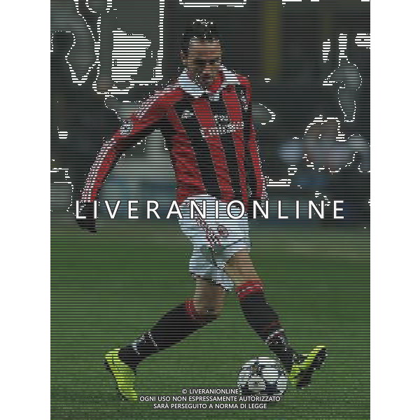 UEFA Champions League 2012/2013 Ottavi di Finale Andata Milano - 20.02.2013 Milan-Barcellona Nella Foto:pazzini giampaolo /Ph.Vitez-Ag. Aldo Liverani