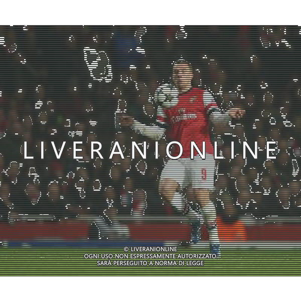 Arsenal\'s Lukas Podolski in action during todays match Football - UEFA Champions League - round of 16 - First Leg - Arsenal London v Bayern Munich - 19th February 2013 - Emirates Stadium - London - UK Foto: Michal Zemanek / Newspix.pl --- Newspix.pl --- Newspix.pl AG ALDO LIVERANI S A S ONLY ITALY *** Local Caption *** www.newspix.pl mail us: info@newspix.pl call us: 0048 022 23 22 222 --- Polish Picture Agency by Ringier Axel Springer Poland
