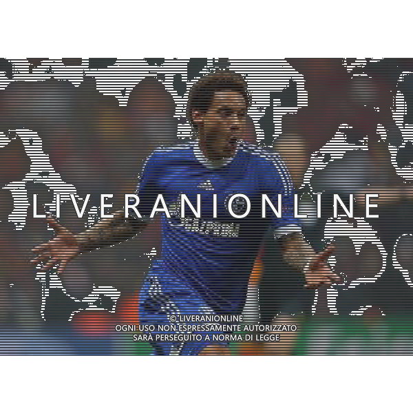 UEFA Champions League last sixteen first leg match between Galatasaray and Schalke 04 at Turk Telekom Arena Stadium in Istanbul on 20.02.2013 Pictured: Schalke\'s Jermaine Jones celebrates after the score. pilka nozna liga mistrzow sezon 2012/2013 FOT.SESKIM PHOTO/NEWSPIX.PL TURKEY, GERMANY, AUSTRIA AND UK OUT !!! --- Newspix.pl AG ALDO LIVERANI S A S ONLY ITALY *** Local Caption *** www.newspix.pl mail us: info@newspix.pl call us: 0048 022 23 22 222 --- Polish Picture Agency by Ringier Axel Springer Poland