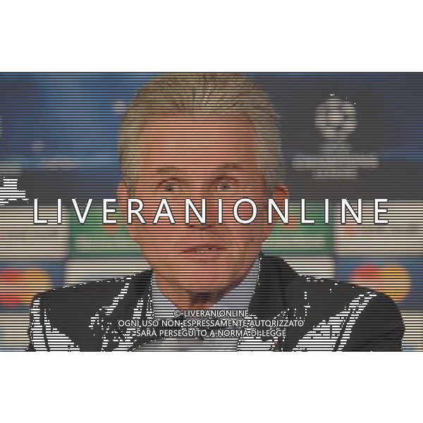 Jupp Heynckes, FC Bayern Munich Press Conference, Ahead of their UEFA Champions League Round of 16 First leg against Arsenal FC, Landmark Hotel, Marylebone, London. 18.02.13 ©Photoshot/AGENZIA ALDO LIVERANI SAS-ITALY ONLY - EDITORIAL USE ONLY