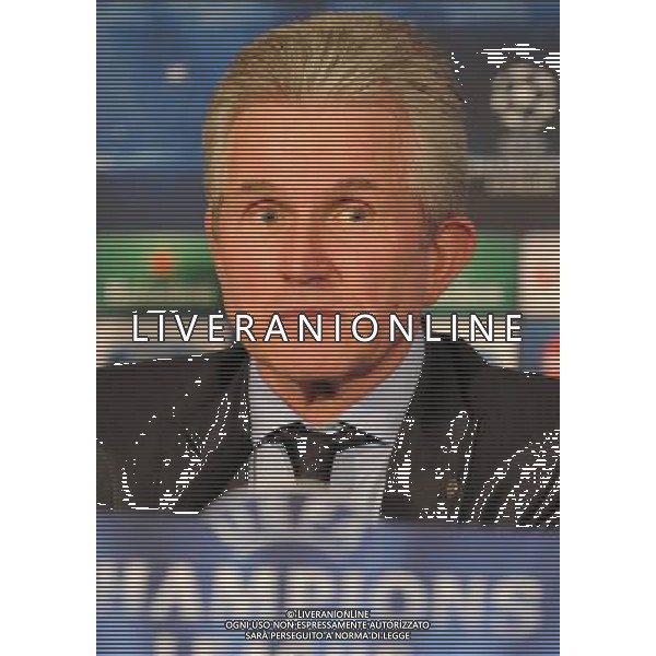 Jupp Heynckes, FC Bayern Munich Press Conference, Ahead of their UEFA Champions League Round of 16 First Leg against Arsenal FC, Landmark Hotel, Marylebone, London. 18.02.13 ©Photoshot/AGENZIA ALDO LIVERANI SAS-ITALY ONLY - EDITORIAL USE ONLY