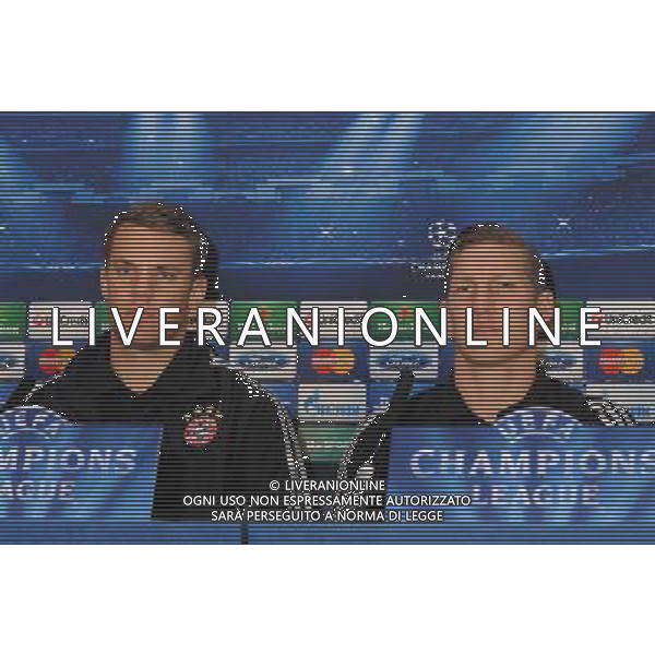 Manuel Neuer, FC Bayern Munich Press Conference, Ahead of their UEFA Champions League Round of 16 First leg against Arsenal FC, Landmark Hotel, Marylebone, London. 18.02.13 ©Photoshot/AGENZIA ALDO LIVERANI SAS-ITALY ONLY - EDITORIAL USE ONLY