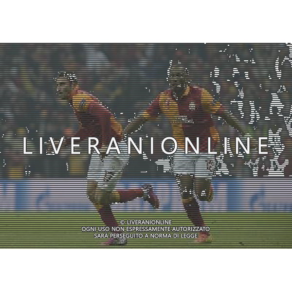 UEFA Champions League last sixteen first leg match between Galatasaray and Schalke 04 at Turk Telekom Arena Stadium in Istanbul on 20.02.2013 Pictured: Burak Yilmaz and Didier Drogba of Galatasaray. pilka nozna liga europy sezon 2012/2013 FOT.SESKIM PHOTO/NEWSPIX.PL TURKEY, GERMANY, AUSTRIA AND UK OUT !!! --- Newspix.pl AG ALDO LIVERANI S A S ONLY ITALY *** Local Caption *** www.newspix.pl mail us: info@newspix.pl call us: 0048 022 23 22 222 --- Polish Picture Agency by Ringier Axel Springer Poland