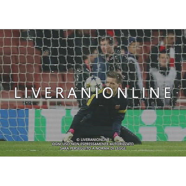 Arsenal\'s Wojciech Szczesny Football - UEFA Champions League - round of 16 - First Leg - Arsenal London v Bayern Munich - 19th February 2013 - Emirates Stadium - London - UK Foto: Michal Zemanek / dla Newspix.pl LIGA MISTRZOW SEZON 2012/2013 PILKA NOZNA ARSENAL LONDYN vs BAYERN MONACHIUM --- Newspix.pl AG ALDO LIVERANI S A S ONLY ITALY *** Local Caption *** www.newspix.pl mail us: info@newspix.pl call us: 0048 022 23 22 222 --- Polish Picture Agency by Ringier Axel Springer Poland