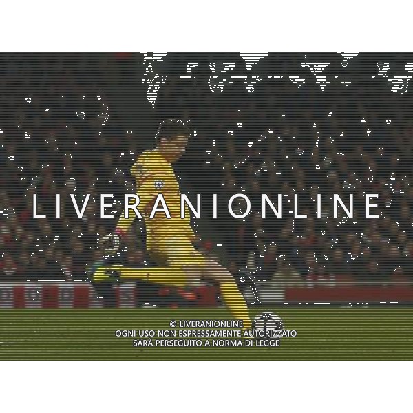 Arsenal\'s Wojciech Szczesny Football - UEFA Champions League - round of 16 - First Leg - Arsenal London v Bayern Munich - 19th February 2013 - Emirates Stadium - London - UK Foto: Michal Zemanek / dla Newspix.pl LIGA MISTRZOW SEZON 2012/2013 PILKA NOZNA ARSENAL LONDYN vs BAYERN MONACHIUM --- Newspix.pl AG ALDO LIVERANI S A S ONLY ITALY *** Local Caption *** www.newspix.pl mail us: info@newspix.pl call us: 0048 022 23 22 222 --- Polish Picture Agency by Ringier Axel Springer Poland