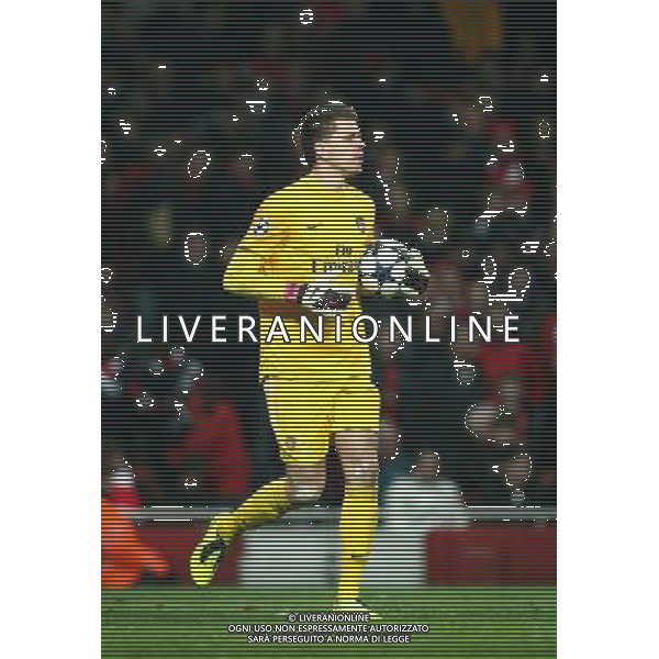 Arsenal\'s Wojciech Szczesny Football - UEFA Champions League - round of 16 - First Leg - Arsenal London v Bayern Munich - 19th February 2013 - Emirates Stadium - London - UK Foto: Michal Zemanek / dla Newspix.pl LIGA MISTRZOW SEZON 2012/2013 PILKA NOZNA ARSENAL LONDYN vs BAYERN MONACHIUM --- Newspix.pl AG ALDO LIVERANI S A S ONLY ITALY *** Local Caption *** www.newspix.pl mail us: info@newspix.pl call us: 0048 022 23 22 222 --- Polish Picture Agency by Ringier Axel Springer Poland