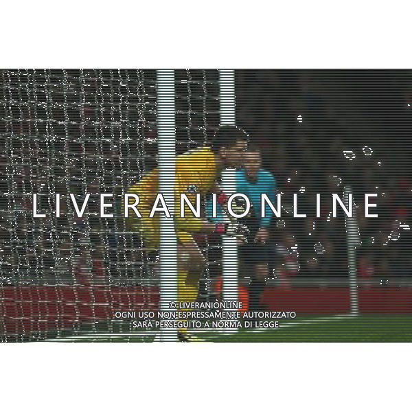 Arsenal\'s Wojciech Szczesny Football - UEFA Champions League - round of 16 - First Leg - Arsenal London v Bayern Munich - 19th February 2013 - Emirates Stadium - London - UK Foto: Michal Zemanek / dla Newspix.pl LIGA MISTRZOW SEZON 2012/2013 PILKA NOZNA ARSENAL LONDYN vs BAYERN MONACHIUM --- Newspix.pl AG ALDO LIVERANI S A S ONLY ITALY *** Local Caption *** www.newspix.pl mail us: info@newspix.pl call us: 0048 022 23 22 222 --- Polish Picture Agency by Ringier Axel Springer Poland