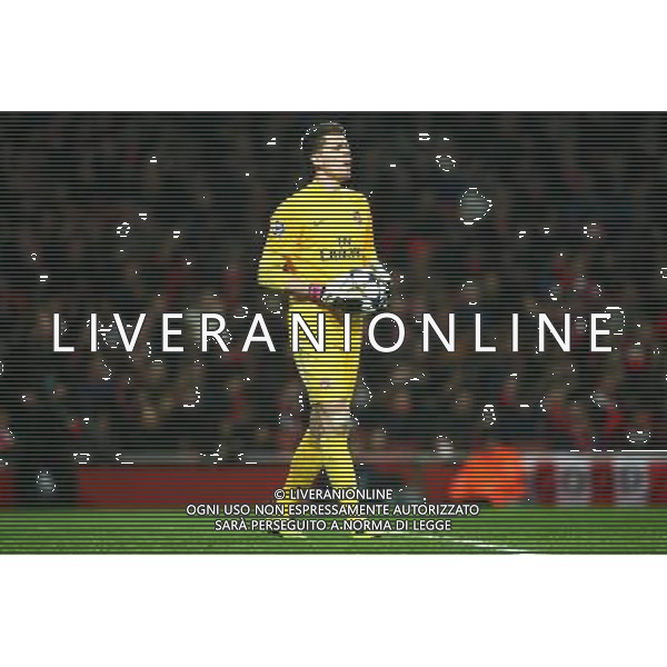 Arsenal\'s Wojciech Szczesny Football - UEFA Champions League - round of 16 - First Leg - Arsenal London v Bayern Munich - 19th February 2013 - Emirates Stadium - London - UK Foto: Michal Zemanek / dla Newspix.pl LIGA MISTRZOW SEZON 2012/2013 PILKA NOZNA ARSENAL LONDYN vs BAYERN MONACHIUM --- Newspix.pl AG ALDO LIVERANI S A S ONLY ITALY *** Local Caption *** www.newspix.pl mail us: info@newspix.pl call us: 0048 022 23 22 222 --- Polish Picture Agency by Ringier Axel Springer Poland