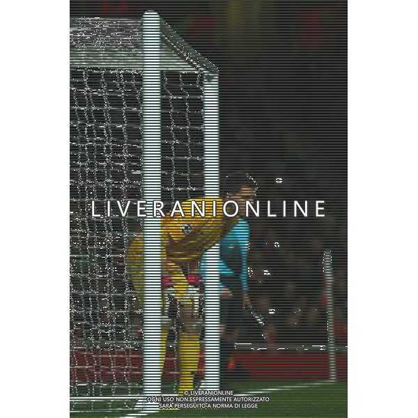 Arsenal\'s Wojciech Szczesny Football - UEFA Champions League - round of 16 - First Leg - Arsenal London v Bayern Munich - 19th February 2013 - Emirates Stadium - London - UK Foto: Michal Zemanek / dla Newspix.pl LIGA MISTRZOW SEZON 2012/2013 PILKA NOZNA ARSENAL LONDYN vs BAYERN MONACHIUM --- Newspix.pl AG ALDO LIVERANI S A S ONLY ITALY *** Local Caption *** www.newspix.pl mail us: info@newspix.pl call us: 0048 022 23 22 222 --- Polish Picture Agency by Ringier Axel Springer Poland