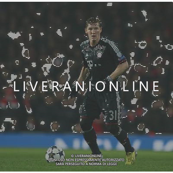 Bayern Munich\'s Bastian Schweinsteiger Football - UEFA Champions League - round of 16 - First Leg - Arsenal London v Bayern Munich - 19th February 2013 - Emirates Stadium - London - UK Foto: Michal Zemanek / dla Newspix.pl LIGA MISTRZOW SEZON 2012/2013 PILKA NOZNA ARSENAL LONDYN vs BAYERN MONACHIUM --- Newspix.pl AG ALDO LIVERANI S A S ONLY ITALY *** Local Caption *** www.newspix.pl mail us: info@newspix.pl call us: 0048 022 23 22 222 --- Polish Picture Agency by Ringier Axel Springer Poland