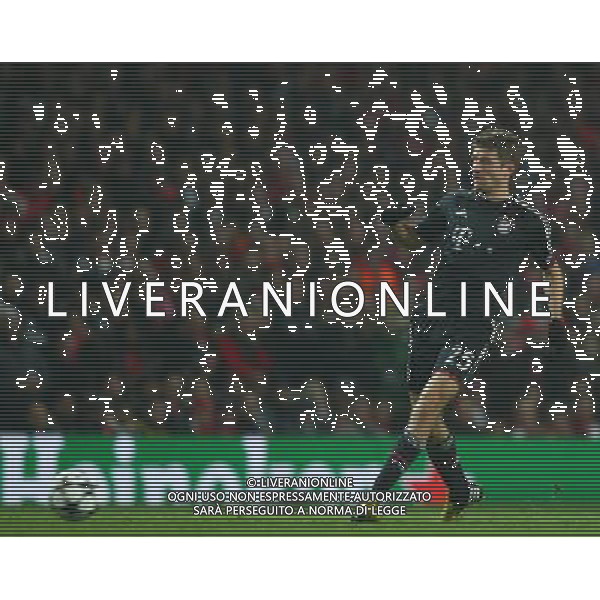 Bayern Munich\'s Thomas Muller Football - UEFA Champions League - round of 16 - First Leg - Arsenal London v Bayern Munich - 19th February 2013 - Emirates Stadium - London - UK Foto: Michal Zemanek / dla Newspix.pl LIGA MISTRZOW SEZON 2012/2013 PILKA NOZNA ARSENAL LONDYN vs BAYERN MONACHIUM --- Newspix.pl AG ALDO LIVERANI S A S ONLY ITALY *** Local Caption *** www.newspix.pl mail us: info@newspix.pl call us: 0048 022 23 22 222 --- Polish Picture Agency by Ringier Axel Springer Poland