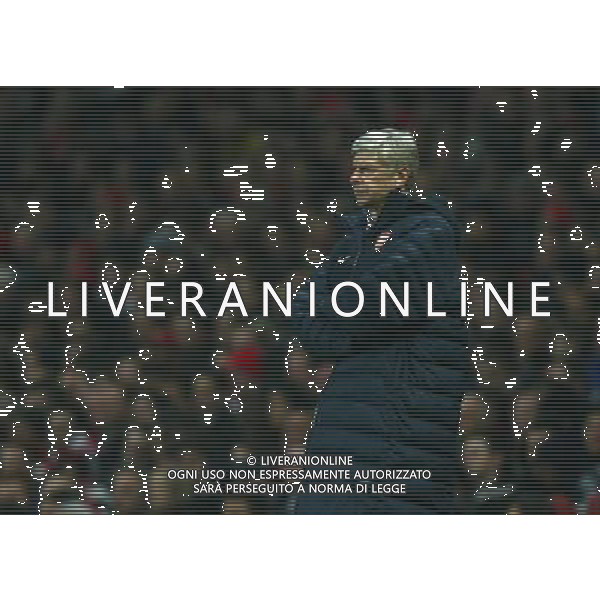 Arsenal\'s Manager Arsene Wenger Football - UEFA Champions League - round of 16 - First Leg - Arsenal London v Bayern Munich - 19th February 2013 - Emirates Stadium - London - UK Foto: Michal Zemanek / dla Newspix.pl LIGA MISTRZOW SEZON 2012/2013 PILKA NOZNA ARSENAL LONDYN vs BAYERN MONACHIUM --- Newspix.pl AG ALDO LIVERANI S A S ONLY ITALY *** Local Caption *** www.newspix.pl mail us: info@newspix.pl call us: 0048 022 23 22 222 --- Polish Picture Agency by Ringier Axel Springer Poland