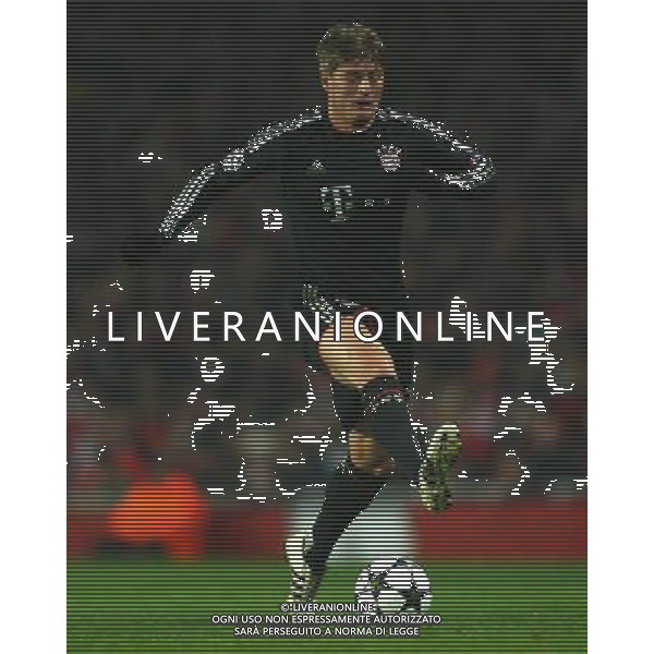 Bayern Munich\'s Toni Kroos Football - UEFA Champions League - round of 16 - First Leg - Arsenal London v Bayern Munich - 19th February 2013 - Emirates Stadium - London - UK Foto: Michal Zemanek / dla Newspix.pl LIGA MISTRZOW SEZON 2012/2013 PILKA NOZNA ARSENAL LONDYN vs BAYERN MONACHIUM --- Newspix.pl AG ALDO LIVERANI S A S ONLY ITALY *** Local Caption *** www.newspix.pl mail us: info@newspix.pl call us: 0048 022 23 22 222 --- Polish Picture Agency by Ringier Axel Springer Poland