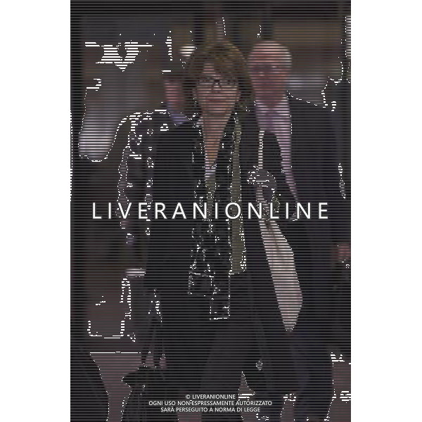 Vicky Pryce leaves South Crown Court after the jury failed to reach a verdict and the Judge dismissed the Jury. London ©photoshot/AGENZIA ALDO LIVERANI SAS - ITALY ONLY - Vicky Price, ex-moglie dell\'ex ministro britannico dell\'energia Chris Huhne, arriva a Southwark Crown Court di Londra