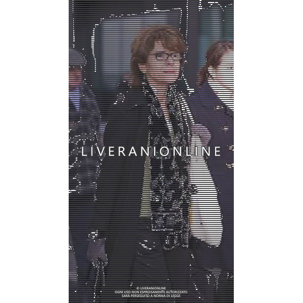 Vicky Pryce leaves South Crown Court after the jury failed to reach a verdict and the Judge dismissed the Jury. London ©photoshot/AGENZIA ALDO LIVERANI SAS - ITALY ONLY - Vicky Price, ex-moglie dell\'ex ministro britannico dell\'energia Chris Huhne, arriva a Southwark Crown Court di Londra