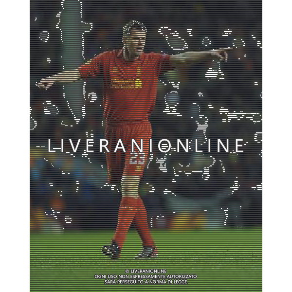 Jamie Carragher Liverpool 2012/13 Liverpool V FC Zenit ST Petersburg (3-1) 21/02/13 UEFA Europa League Photo: Robin Parker Fotosports International AG ALDO LIVERANI S A S ONLY ITALY