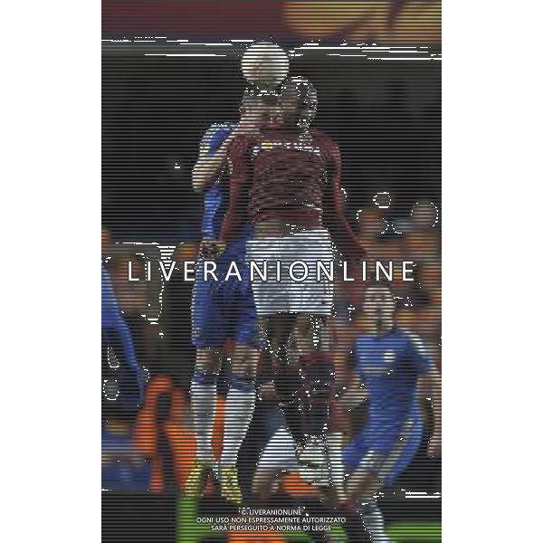 Stamford Bridge Chelsea v Sparta Prague (1-1, 2-1 agg) Europa League 21/02/13 Gary Cahill (Chelsea) Leony Kweuke (Sparta Prague) Photo: Roger Parker Fotosports International AG ALDO LIVERANI S A S ONLY ITALY