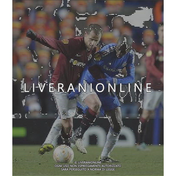 Stamford Bridge Chelsea v Sparta Prague (1-1, 2-1 agg) Europa League 21/02/13 Ramires (Chelsea) Marek Matejovsky (Sparta Prague) Photo: Roger Parker Fotosports International AG ALDO LIVERANI S A S ONLY ITALY