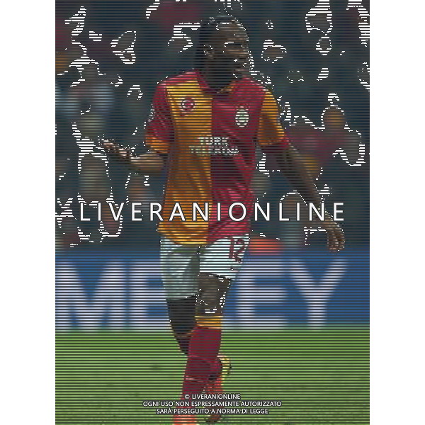 UEFA Champions League last sixteen first leg match between Galatasaray and Schalke 04 at Turk Telekom Arena Stadium in Istanbul on 20.02.2013 Pictured: Didier Drogba of Galatasaray. AG ALDO LIVERANI S A S