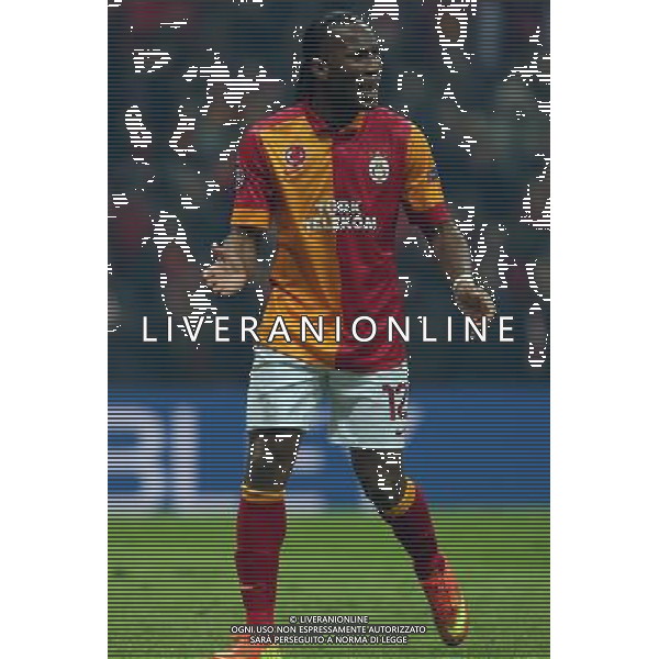 UEFA Champions League last sixteen first leg match between Galatasaray and Schalke 04 at Turk Telekom Arena Stadium in Istanbul on 20.02.2013 Pictured: Didier Drogba of Galatasaray. AG ALDO LIVERANI S A S