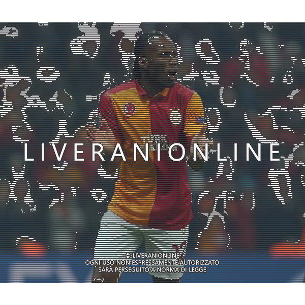 UEFA Champions League last sixteen first leg match between Galatasaray and Schalke 04 at Turk Telekom Arena Stadium in Istanbul on 20.02.2013 Pictured: Didier Drogba of Galatasaray. AG ALDO LIVERANI S A S