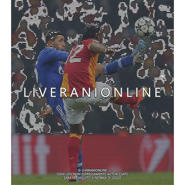 UEFA Champions League last sixteen first leg match between Galatasaray and Schalke 04 at Turk Telekom Arena Stadium in Istanbul on 20.02.2013 Pictured: Burak Yilmaz of Galatasaray. AG ALDO LIVERANI S A S
